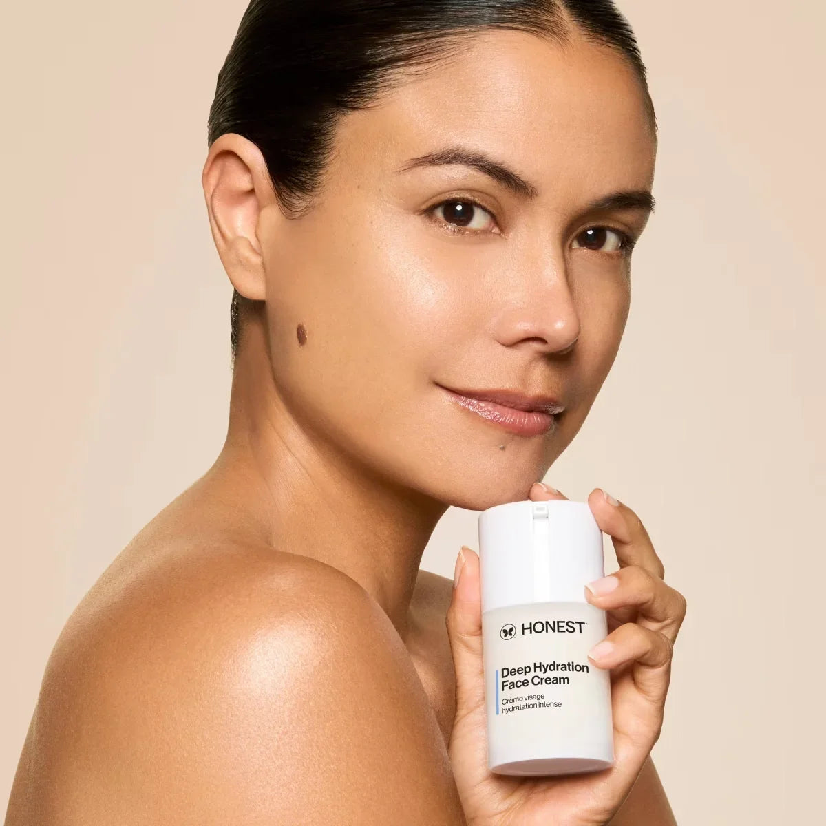 Honest Beauty Deep Hydration Face Cream with Shea Butter - 1.7 fl oz: Unscented, Anti-Aging, Sensitive Skin