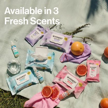 The Honest Company Sanitizing Hand Wipes Grapefruit - 50ct