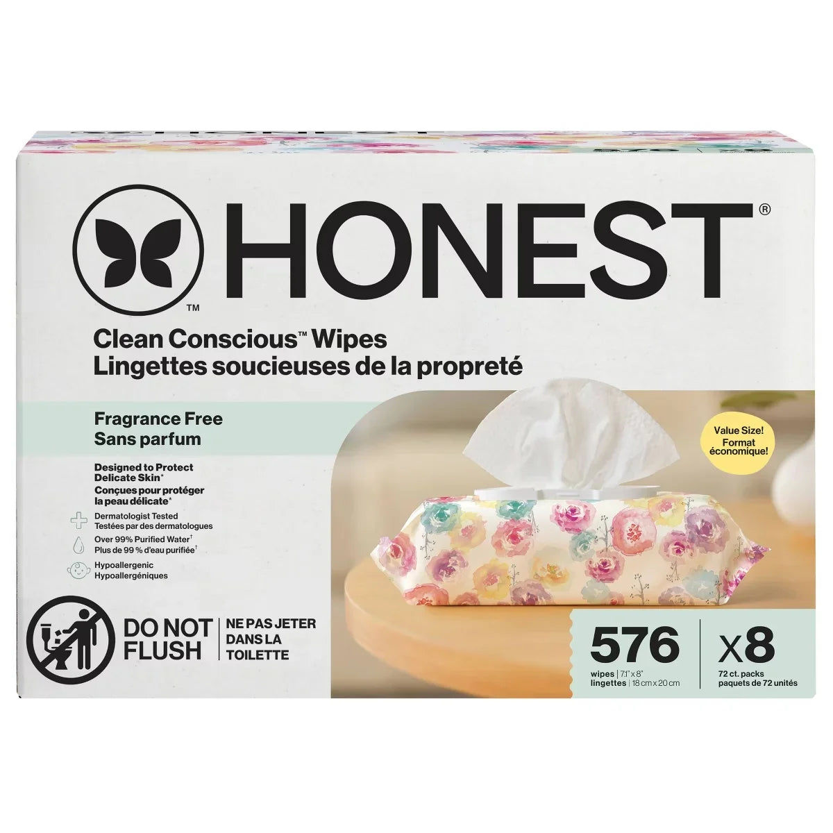 The Honest Company Sensitive Clean Conscious Wipes
