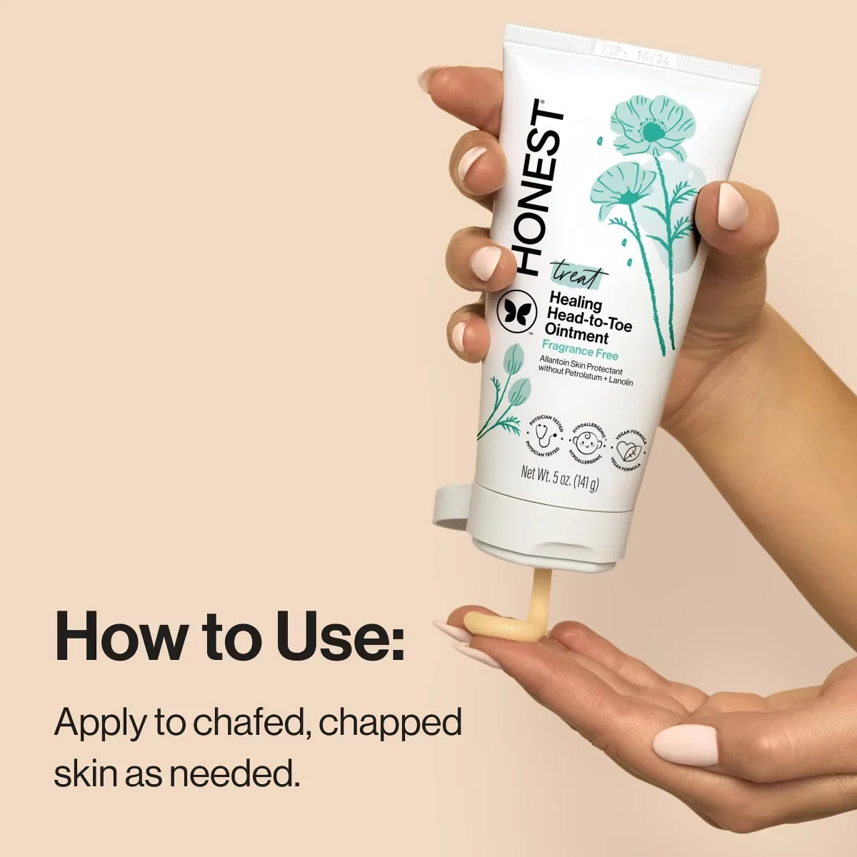 The Honest Company Healing Head-to-Toe Ointment Fragrance Free