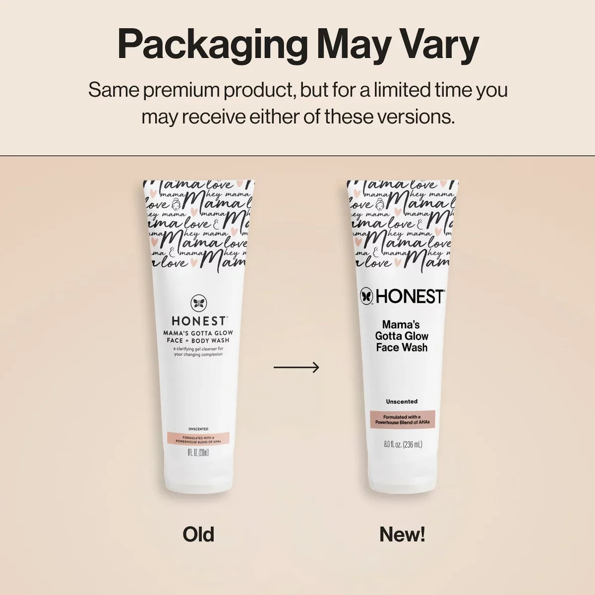 The Honest Company Honest Mama Face Cleanser and Body Wash Basic Cleaning - 8 fl oz: Sulfate-Free, For Sensitive Skin, Liquid Form