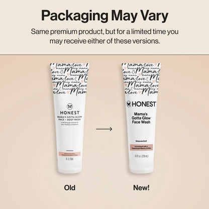The Honest Company Honest Mama Face Cleanser and Body Wash Basic Cleaning - 8 fl oz: Sulfate-Free, For Sensitive Skin, Liquid Form