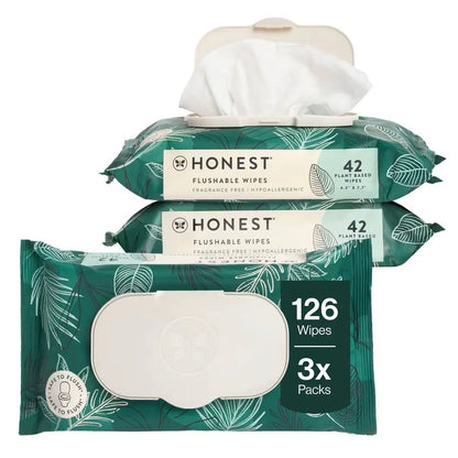 The Honest Company Flushable Wipes - 126ct