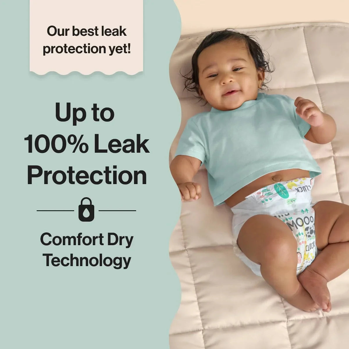 The Honest Company Clean Conscious Disposable Diapers Winter Wags & Adorably A-moosing