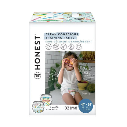 The Honest Company Clean Conscious Disposable Training Pants - (Select Size and Pattern)