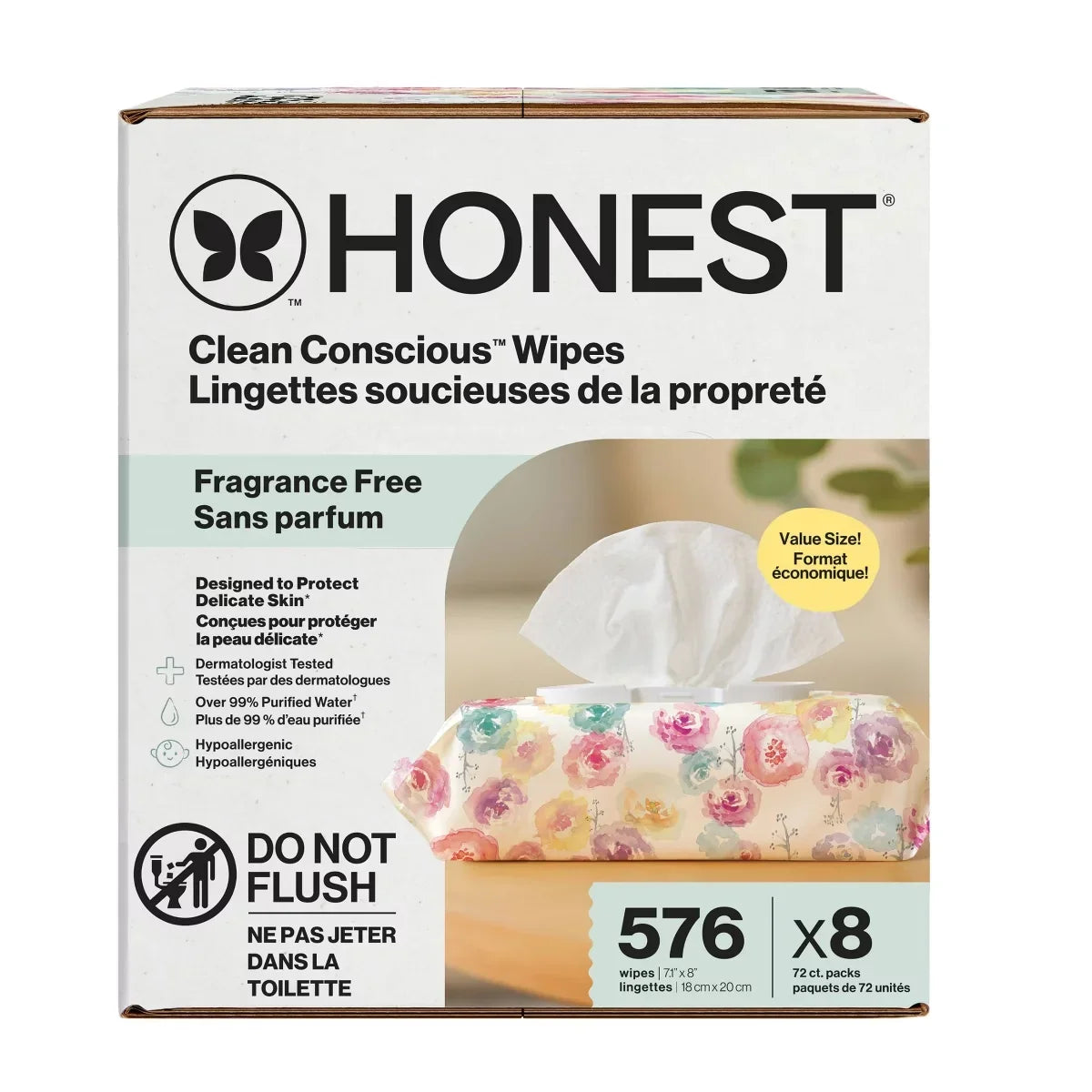 The Honest Company Sensitive Clean Conscious Wipes