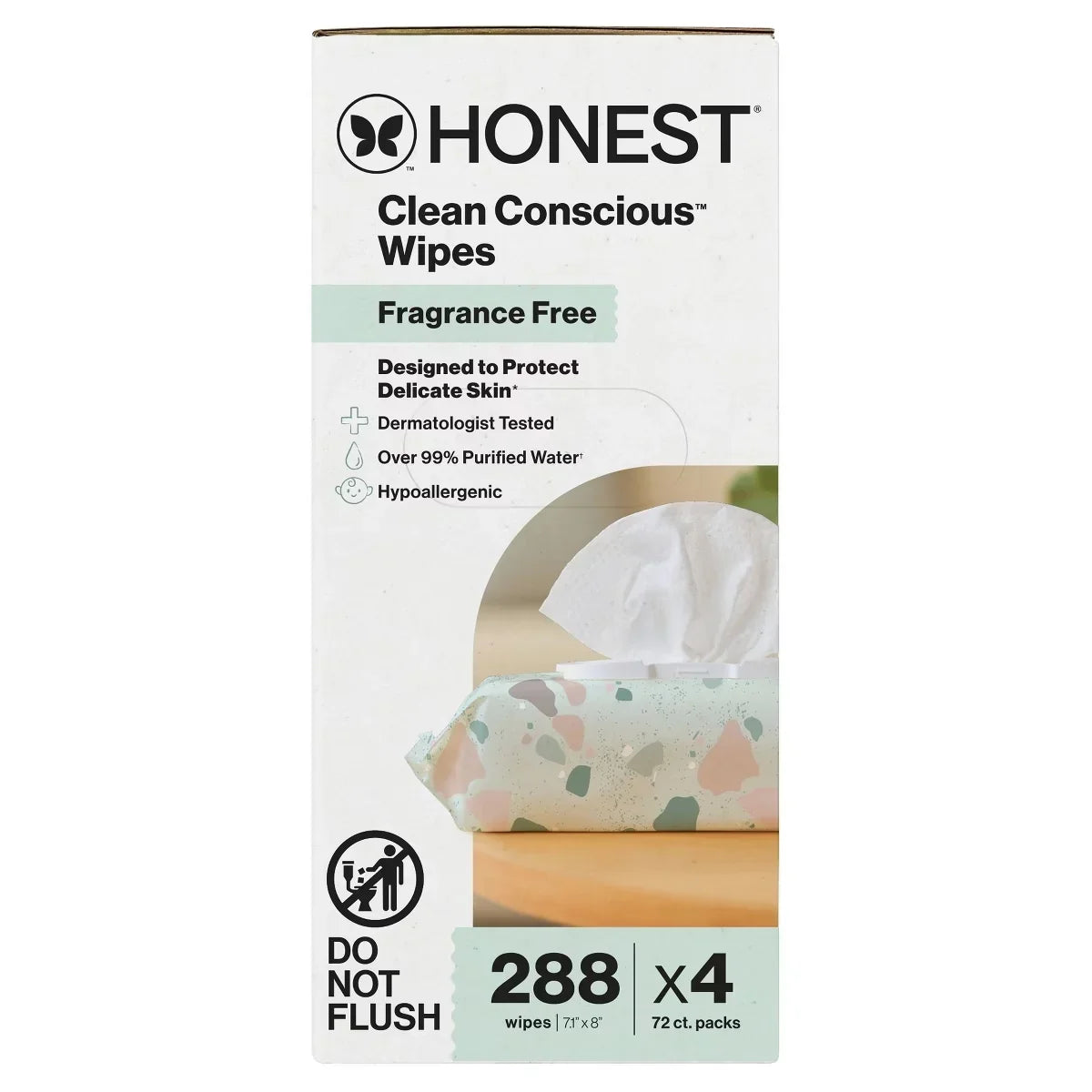 The Honest Company Sensitive Clean Conscious Wipes