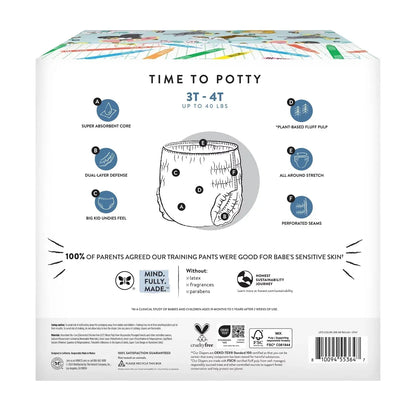 The Honest Company Clean Conscious Disposable Training Pants - (Select Size and Pattern)