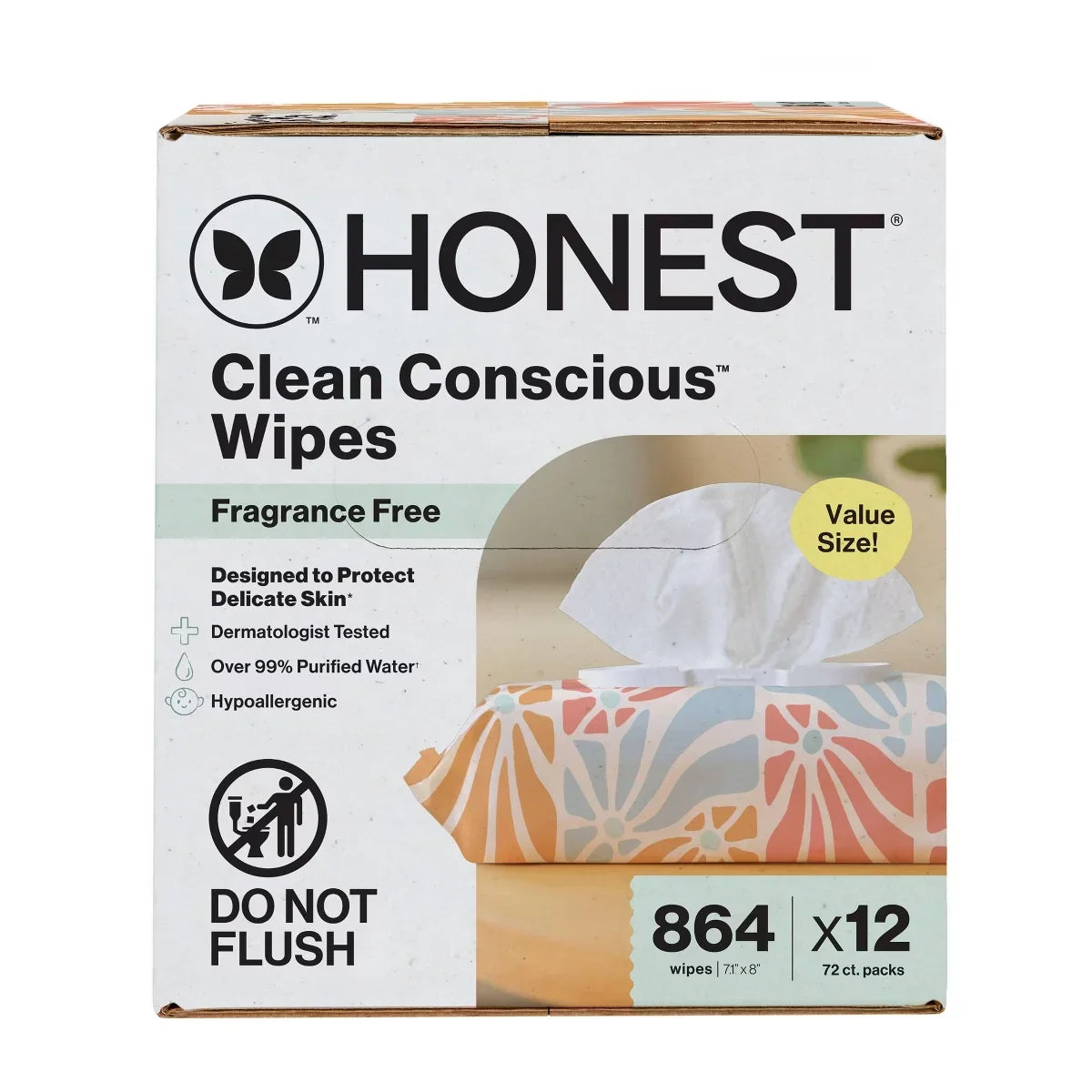 The Honest Company Sensitive Clean Conscious Wipes