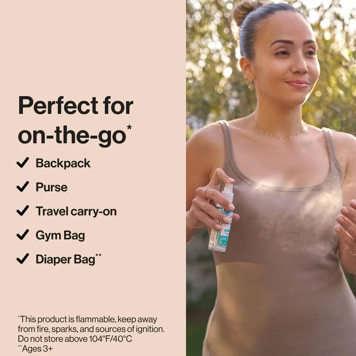 The Honest Company Hand Sanitizer Spray - Grapefruit Grove - 2 fl oz