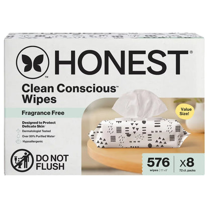 The Honest Company Sensitive Clean Conscious Wipes